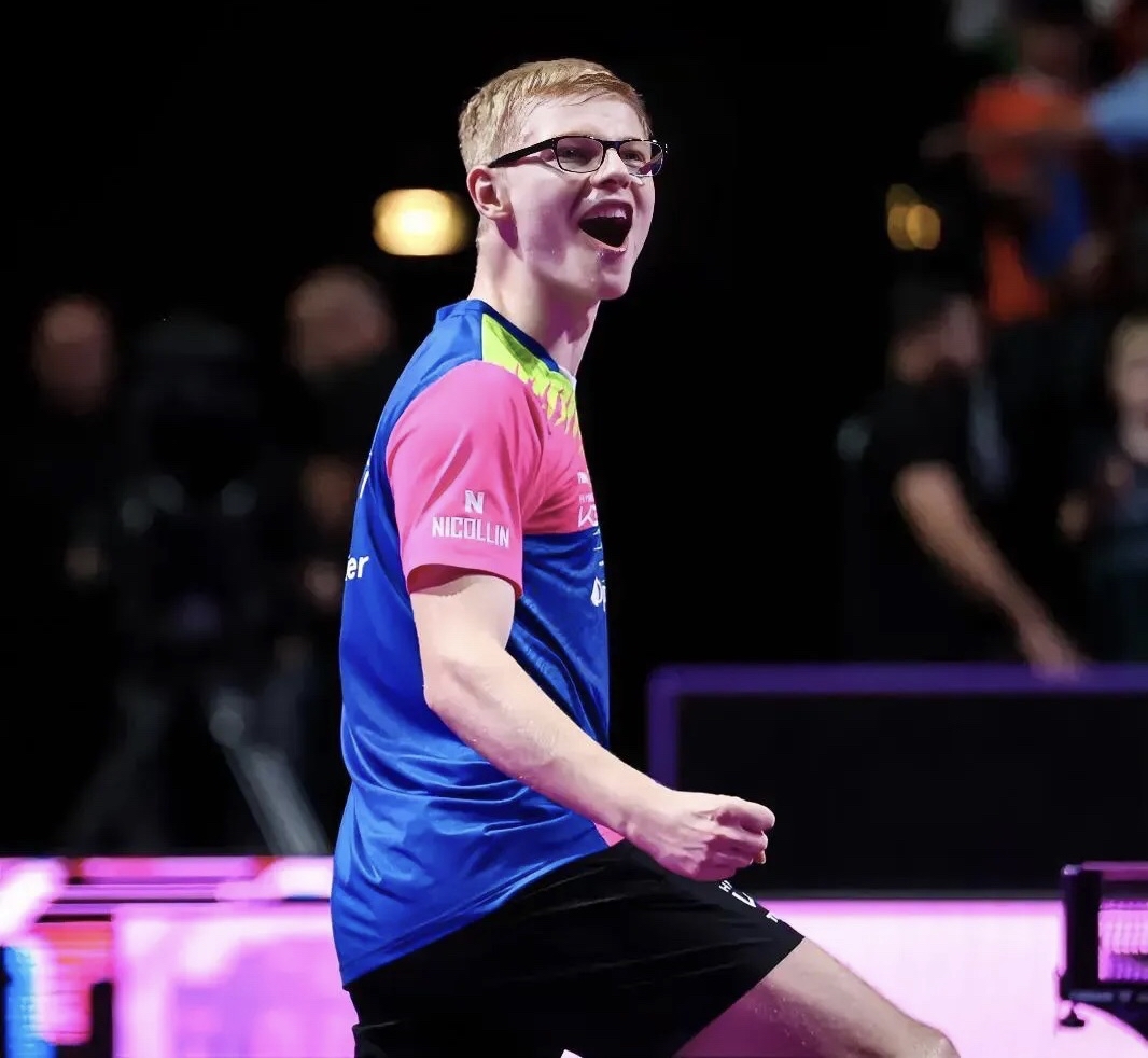 法国队横扫德国队，张本智和高光表现